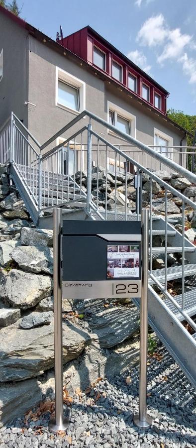Ferienwohnung Am Quellenhaeuschen Naila Exterior foto